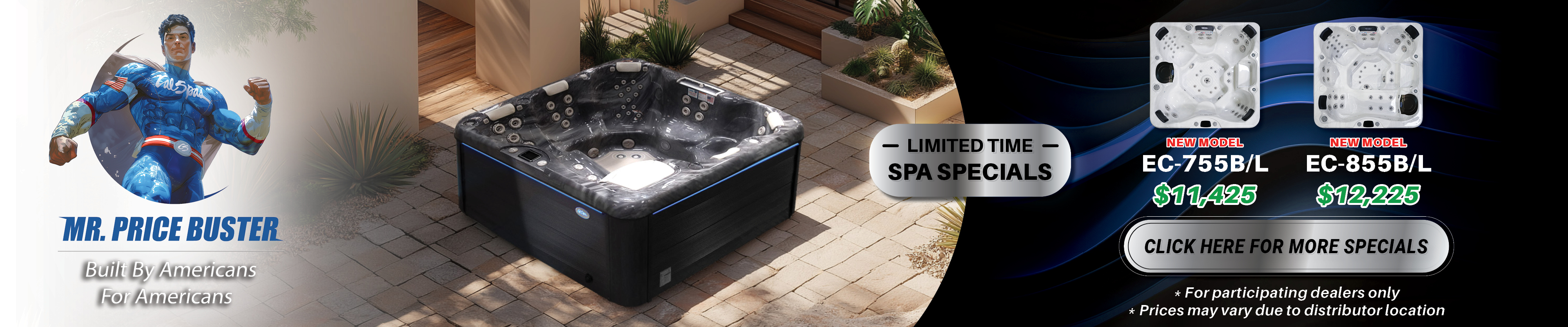 Calspas hot tub being used in a family setting - Clive